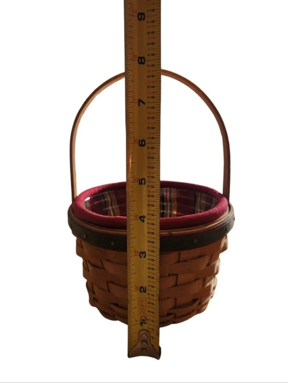 Longaberger 2005 Holiday Helper Discovery Basket Combo with Liner and Protector